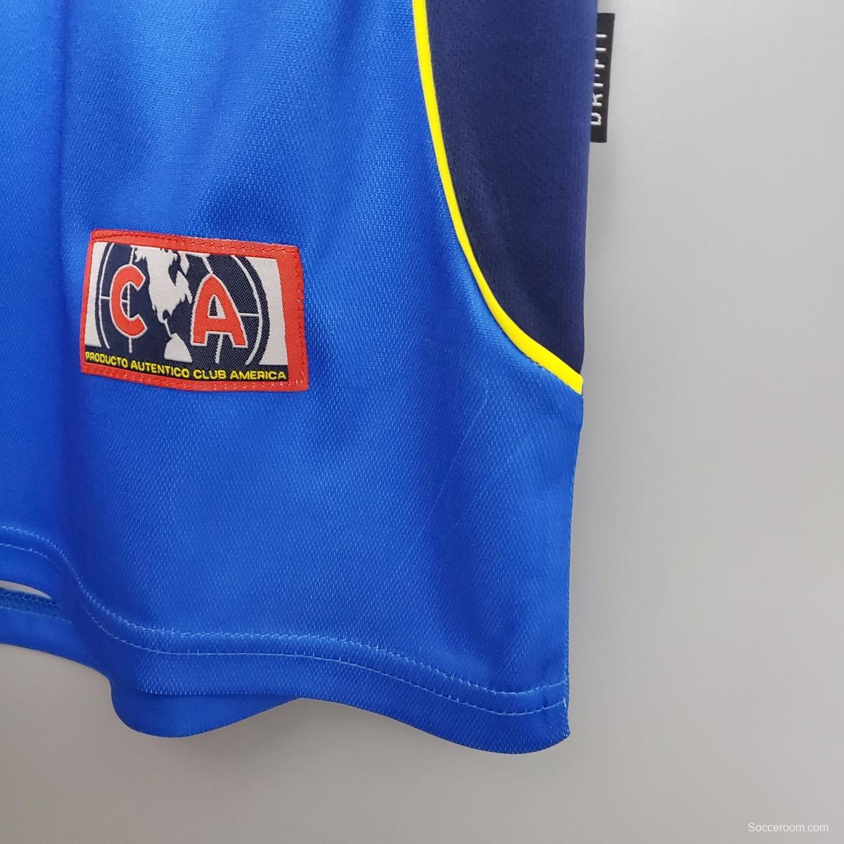 Retro 01/02 Club America away Soccer Jersey