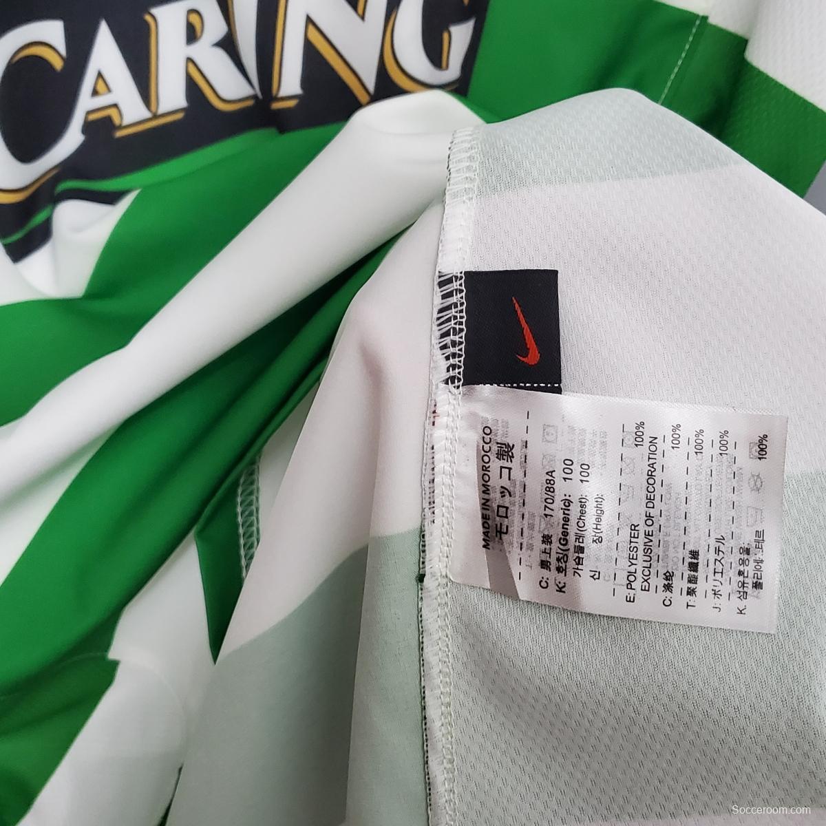 Retro 05/06 Celtic home Soccer Jersey