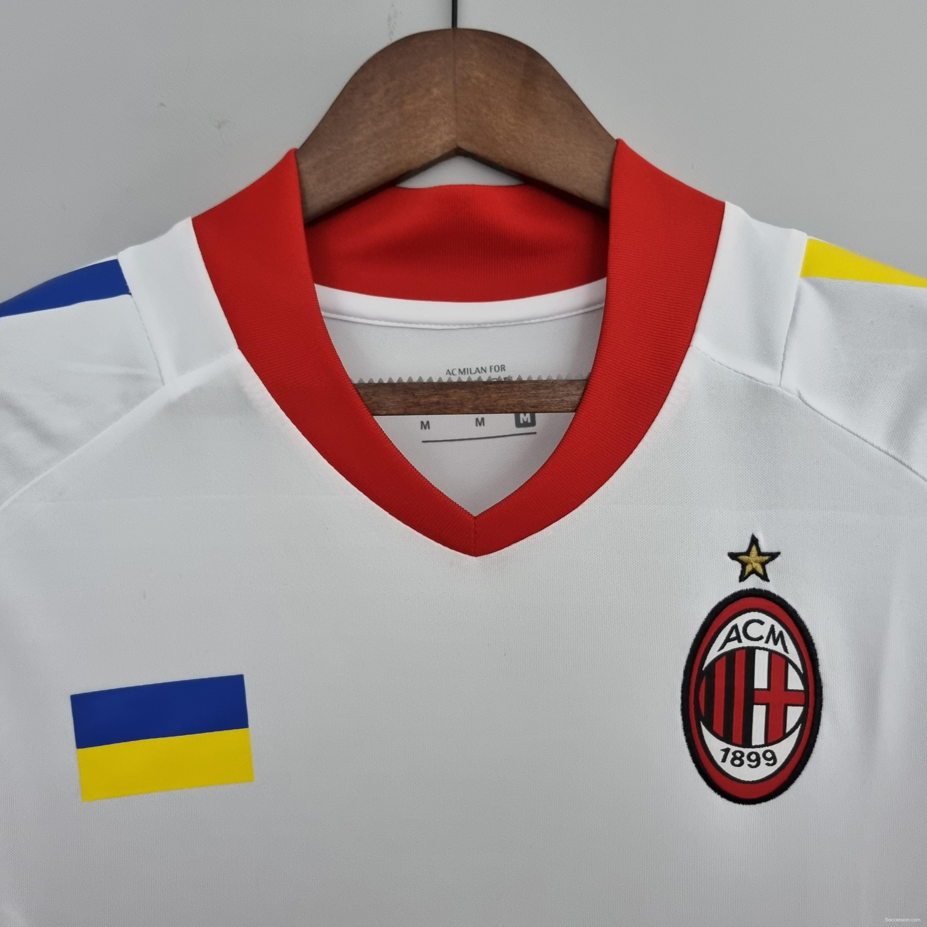 Retro 02/03 AC Milan away Champions League Final Edition Soccer Jersey