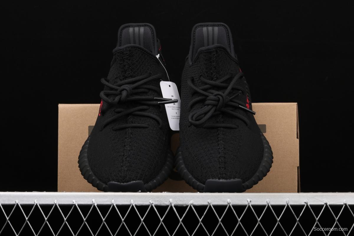 Adidas Yeezy 350 V2 Boost Basf CP9652 Darth Coconut 350 second Generation Black and Scarlet letter BASF Boost original