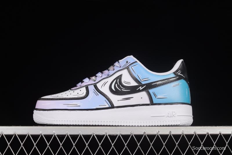 NIKE Air Force 1'07 Low Marshmallow Dimension Low Top Sports Casual Sneakers CW2288-211