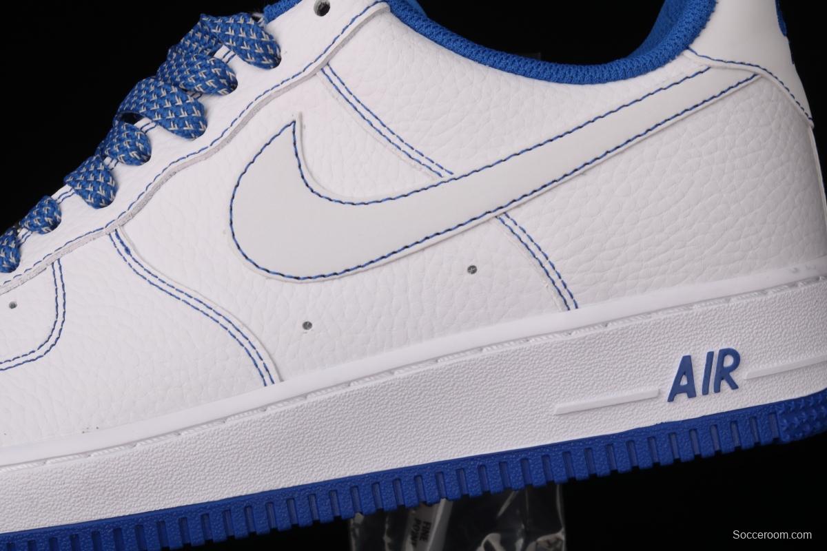 NIKE Air Force 1' 073M reflective head and low side leisure sports board shoes CN2896-102,