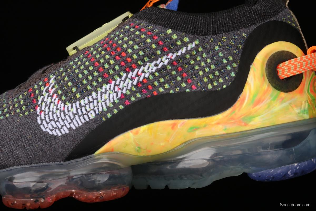 NIKE Air Vapormax 2020 Flyknit fly-woven fast tie full-palm air cushion jogging shoes CJ6740-003