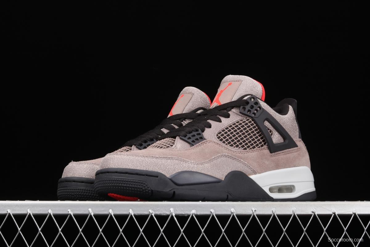 Air Jordan 4 Retro Taupe Haze Black Brown Mocha DB0732-200