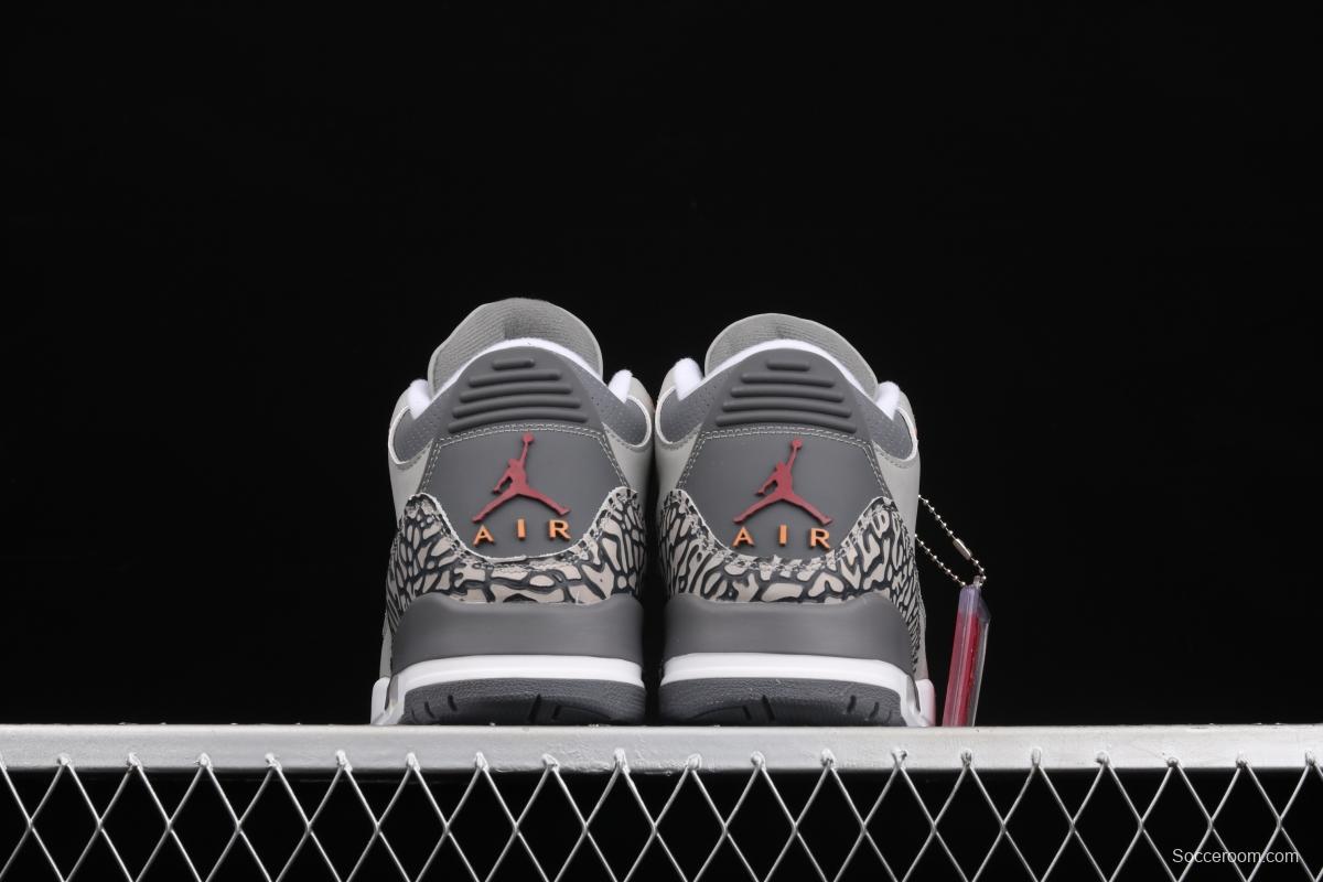 Air Jordan 3 Cool Grey AJ3 Joe 3 Wolf CT8532-012