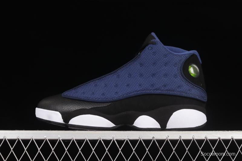 Air Jordan 13 Flint 3 3 Navy Black Blue 3M Reflective Basketball Shoes DJ5982-400