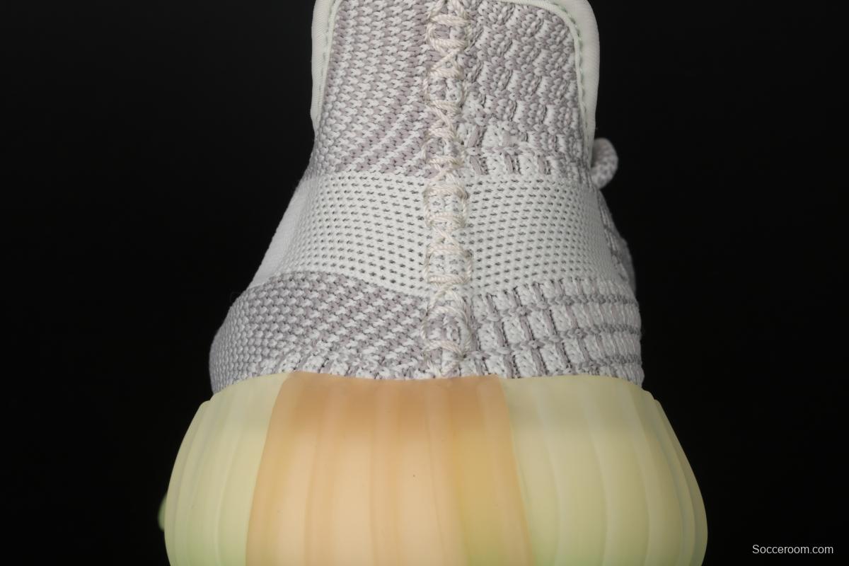 Adidas Yeezy Boost 350 V2 Tailgate FX4348 Darth Coconut 350 second generation hollowed-out Asian gray angel color BASF Boost original