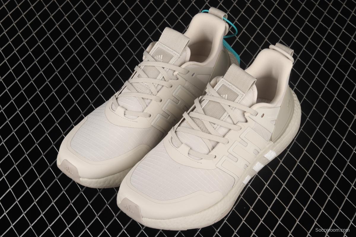 Adidas EQUIPMENT+ GZ1329 2021 new cushioning breathable popcorn casual running shoes