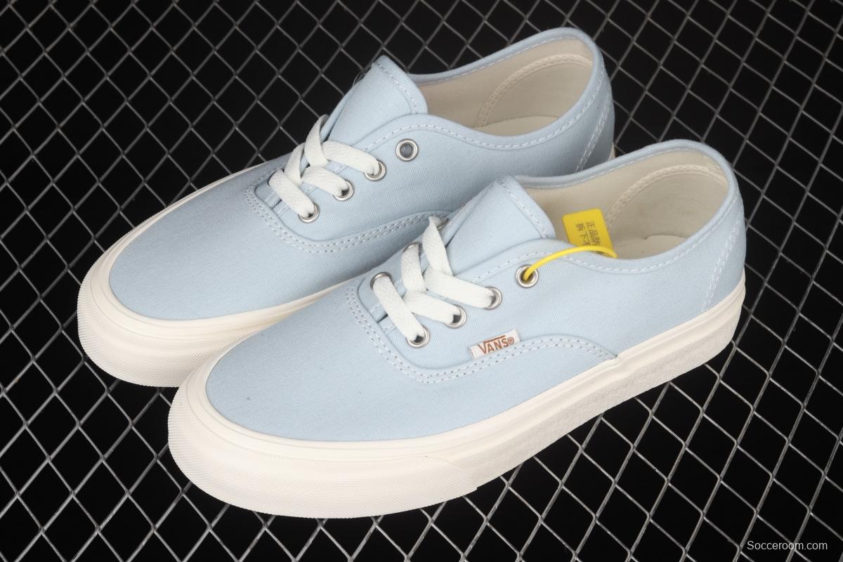 Vans Eco Theory recycled powder blue rice white linen rope canvas board shoes VN0A5HZS9FR