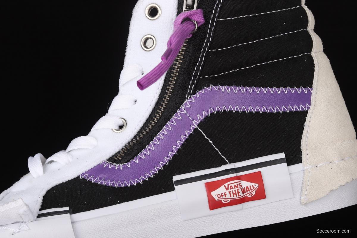 Vans SK8-Hi Reissue Ca Vance deconstructs and splices VN0A3WM15F5 of high-top vulcanized shoes