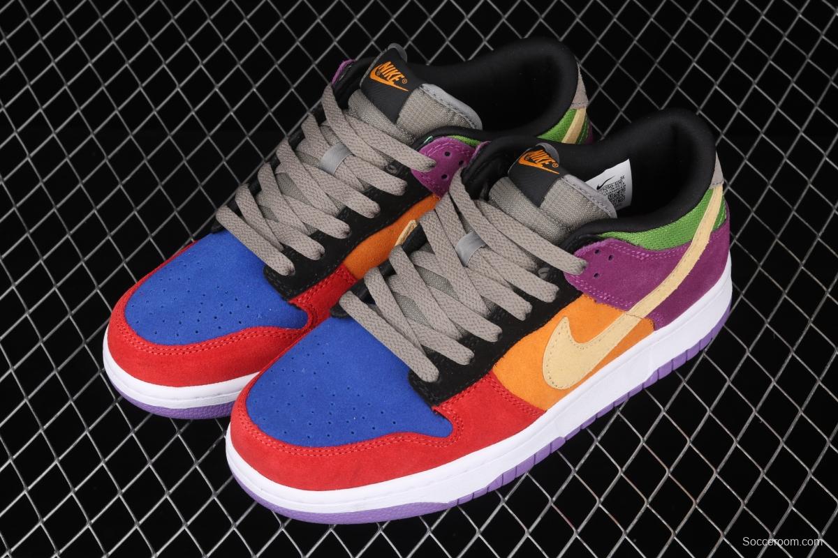 NIKE DUNK Low SP Viotech eggs limit colorful casual board shoes CT5050-500