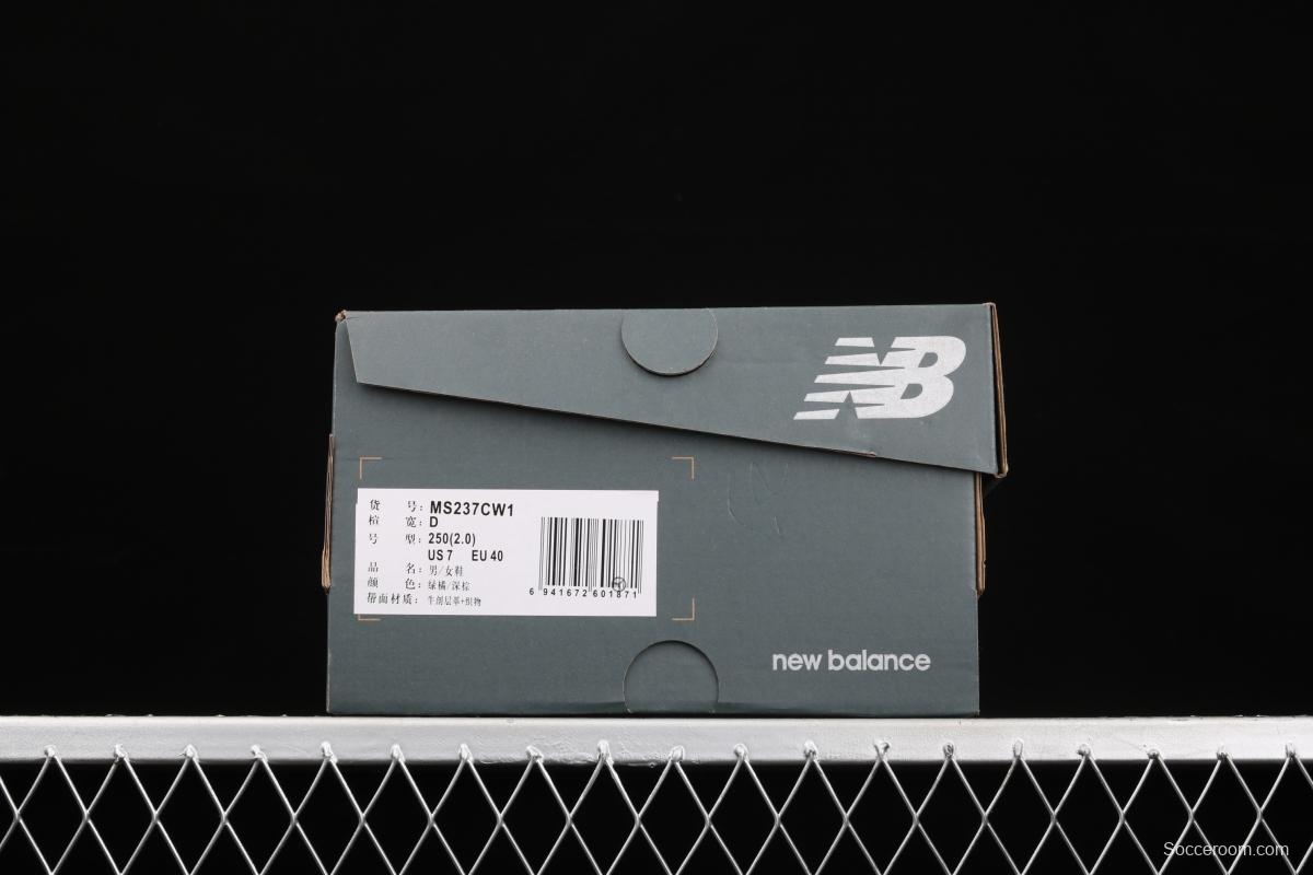 New Balance MS237 series retro leisure sports jogging shoes MS237CW1