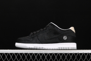 NIKE SB DUNK Low black horse hair joint name dunk series retro low-side leisure sports skateboard shoes CZ5127-001