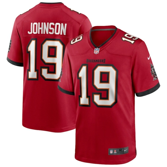 Men's Keyshawn Johnson Red Retired Player Limited Team Jersey