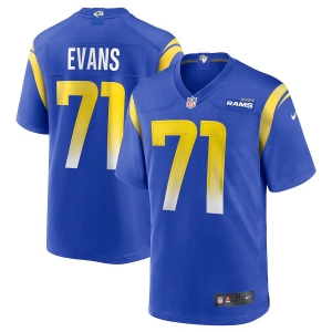 Men's Bobby Evans Royal Player Limited Team Jersey