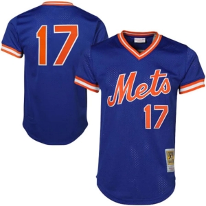 Men's Keith Hernandez Royal Cooperstown Mesh Batting Practice Throwback Jersey