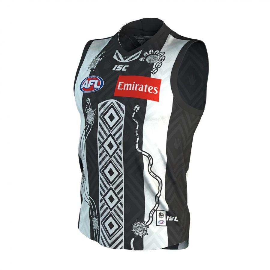 Collingwood Magpies 2020 Men's Indigenous Football Guernsey