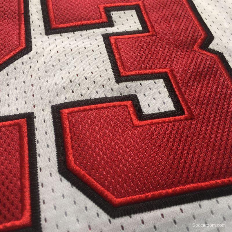 Men's Michael Jordan White Retro Classic Team Jersey