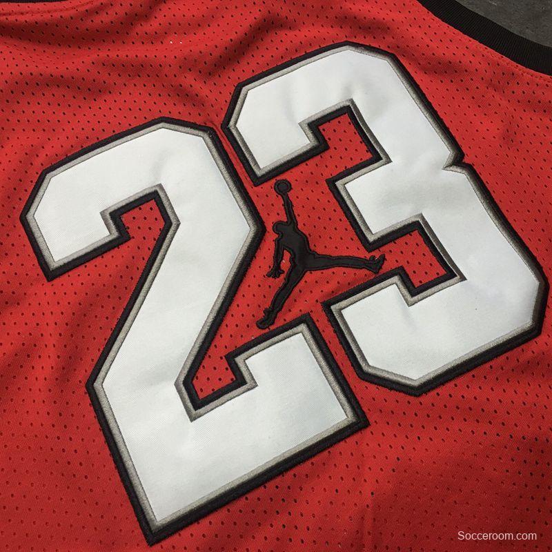 Men's Michael Jordan Red Retro Classic Team Jersey