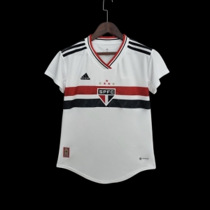 22/23 São Paulo Woman Home  Soccer Jersey