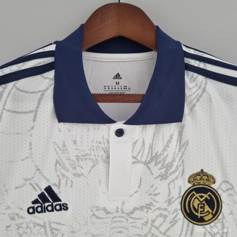 22/23 Real Madrid Chinese Dragon White