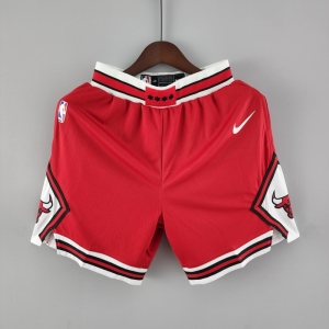 Chicago Bulls Red NBA Shorts 