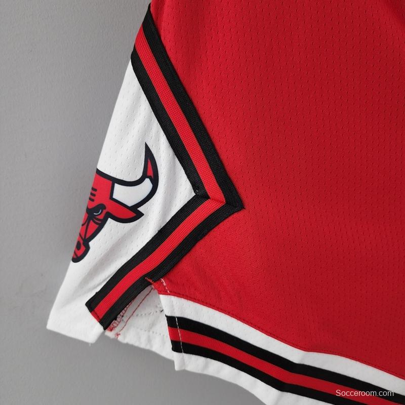 Chicago Bulls Red NBA Shorts 