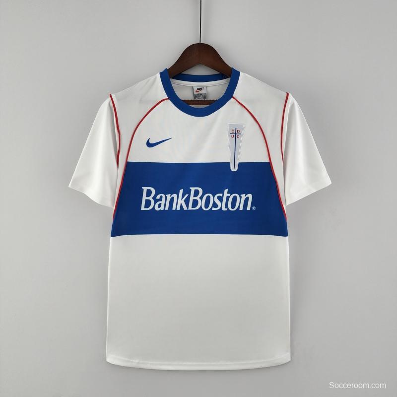 Retro 2002 Deportivo Universidad Católica Home  Soccer Jersey