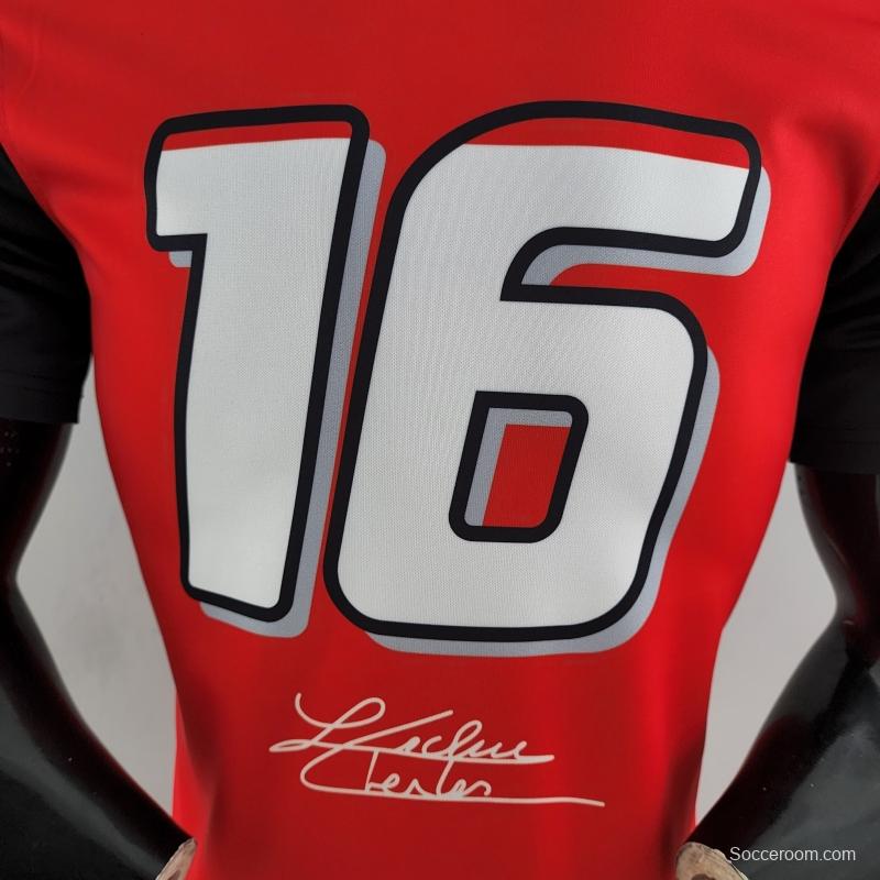 2022 F1 Ferrari Red Polos  #0005