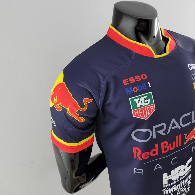 2022 F1 Ferrari Polo Navy  #0003