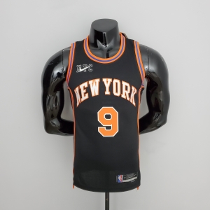 2022 Season Barrett #9 Knicks Urban Edition Black NBA Jersey