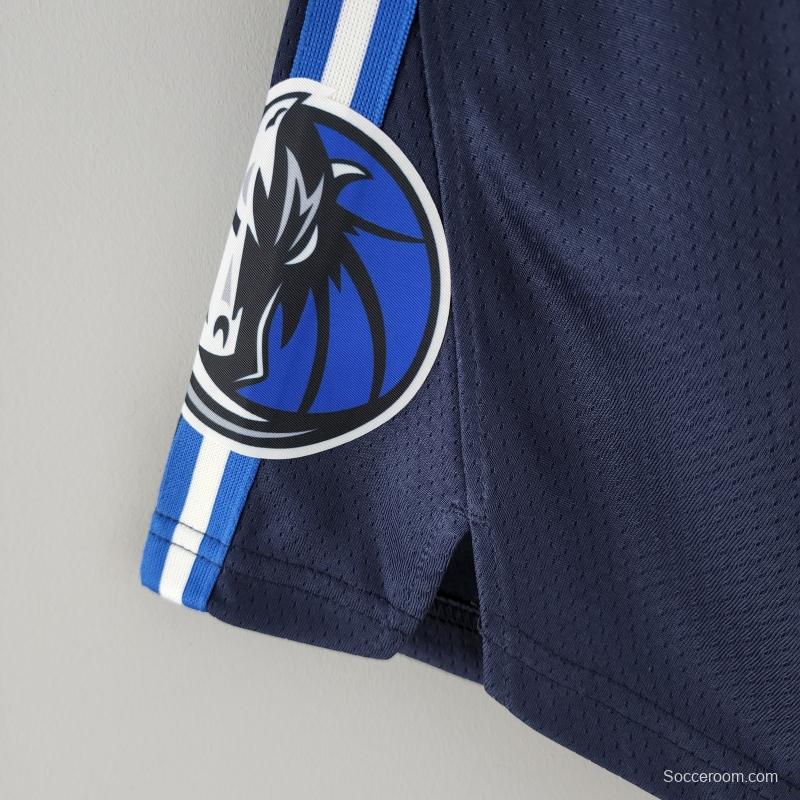 Dallas Mavericks NBA Shorts Royal Blue