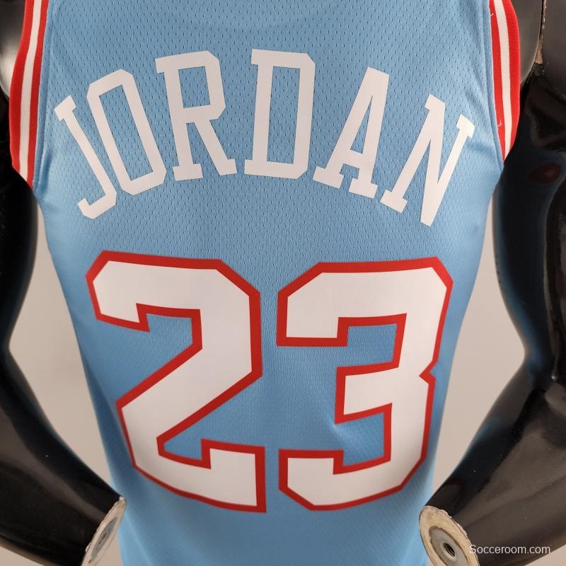 Chicago Bulls JORDAN#23 Blue NBA Jersey