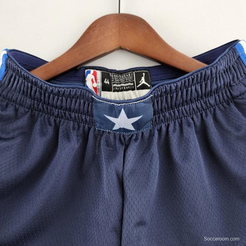 Dallas Mavericks NBA Shorts Royal Blue