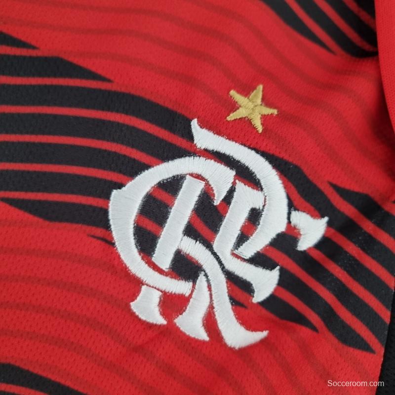 22/23 Flamengo Home Baby KM#0025 9-12 Soccer Jersey