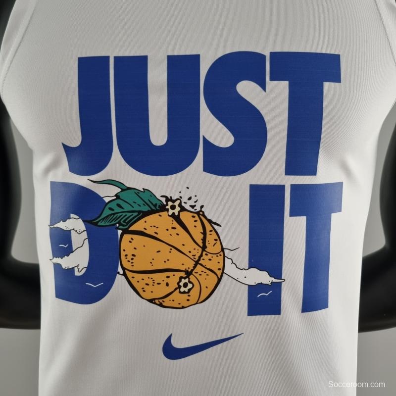 2022 NIKE White Vest Shirts -Just Do It #K000186