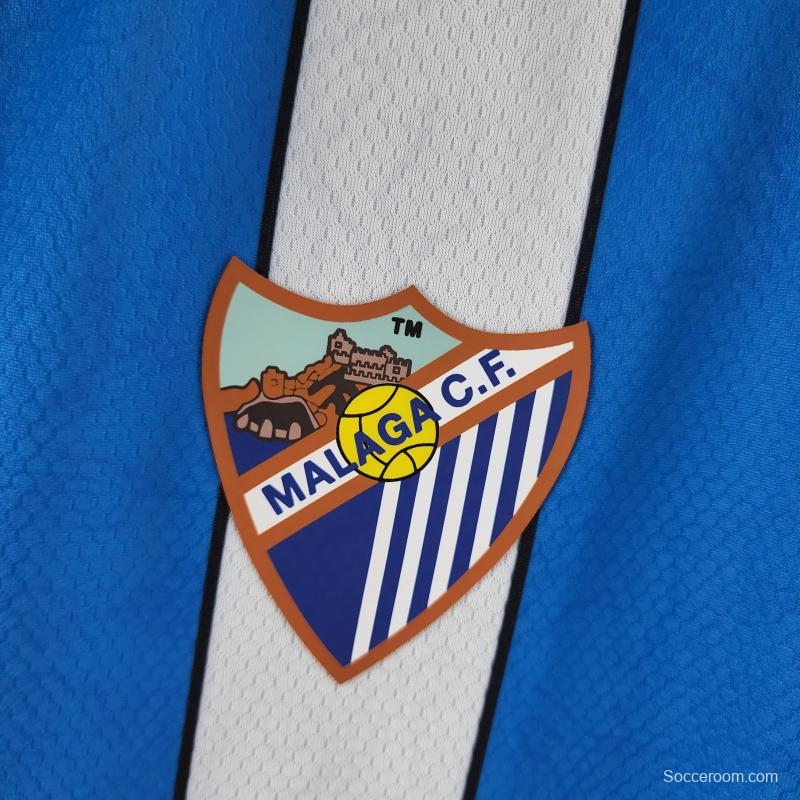 22/23 Malaga Home Soccer Jersey