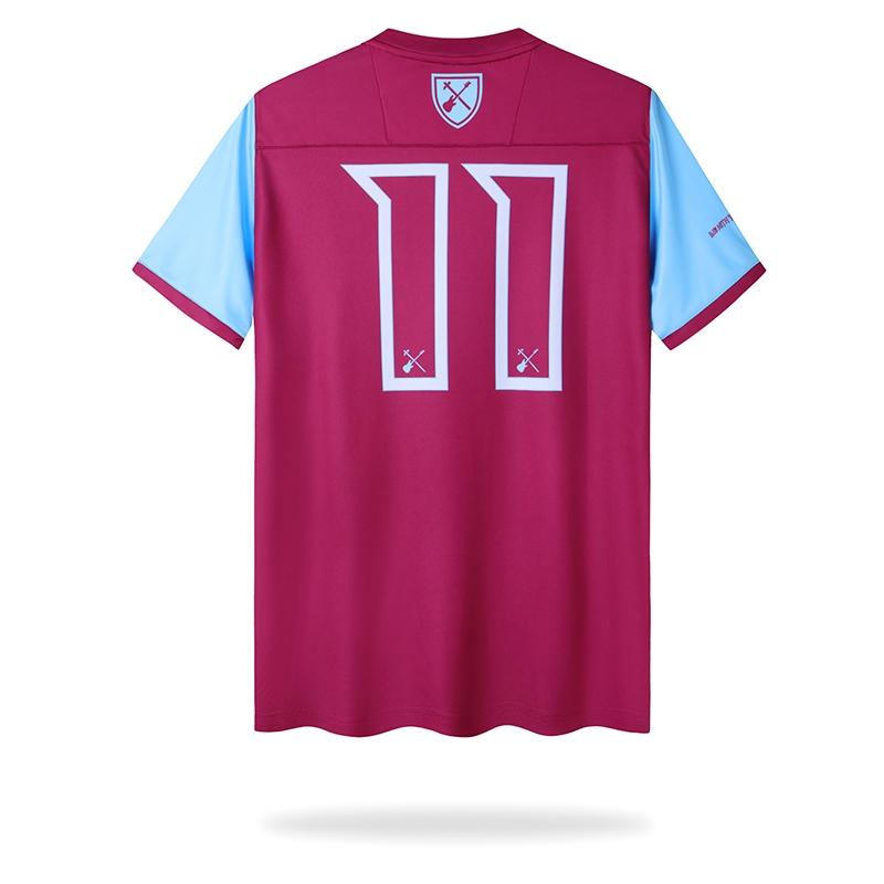 Retro 22/23 Iron Maiden X West Ham Wine/Blue Jersey