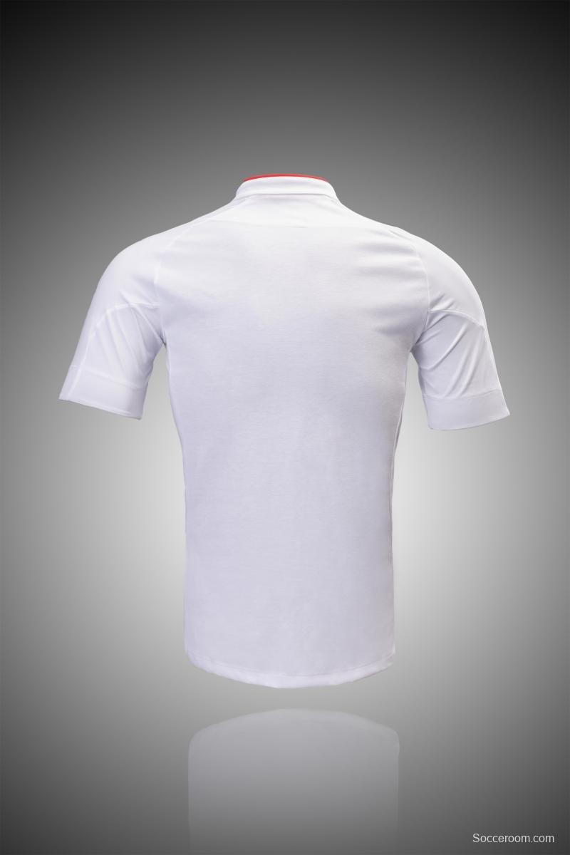 Retro 2012 England Home Soccer Jersey