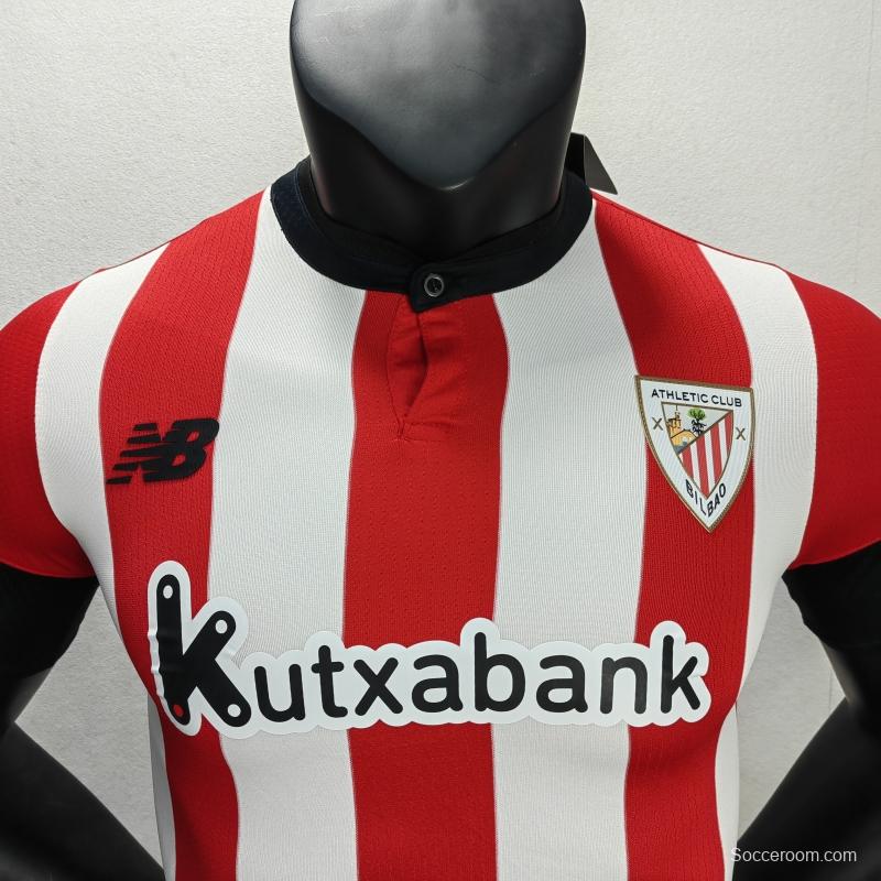 Player Version 22/23 Bilbao Athletic Home Soccer Jersey