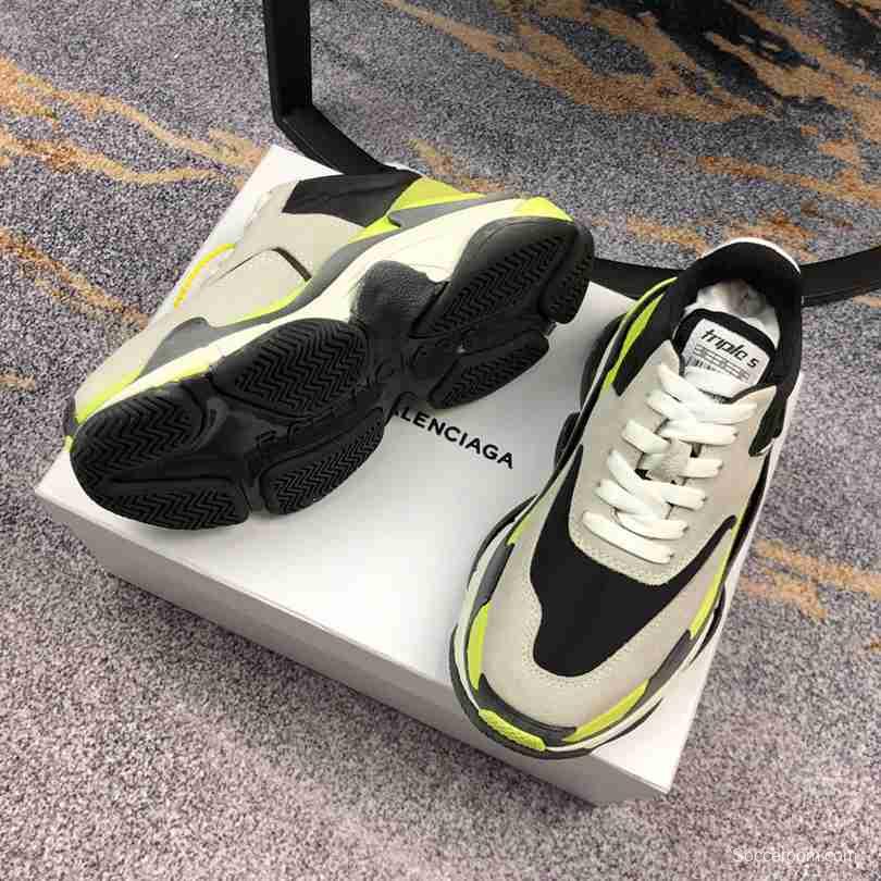 Men Balenciaga Triple-S 2 Green/Grey Sneaker