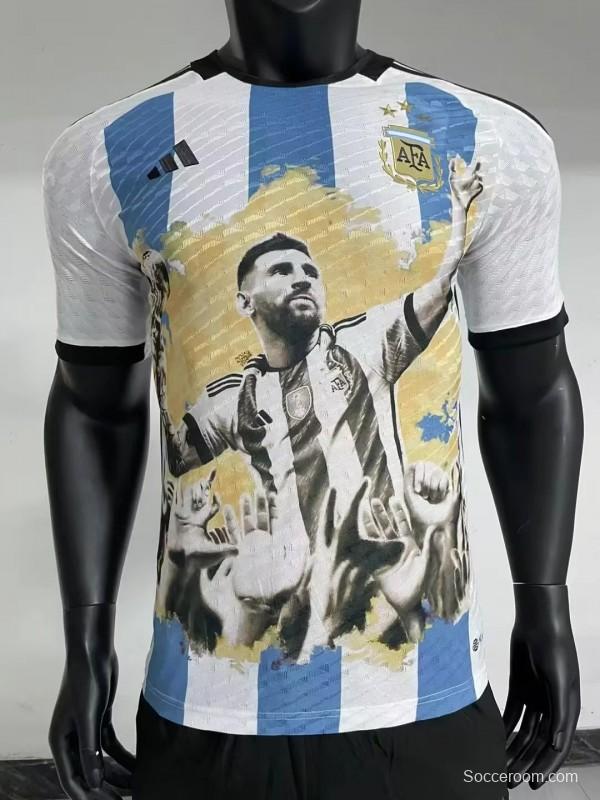 Player Version 2023 Argentina Messi Special Jersey