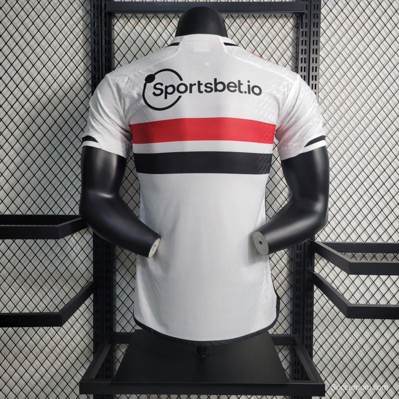 Player Version 23-24 Sao Paulo Home Jersey