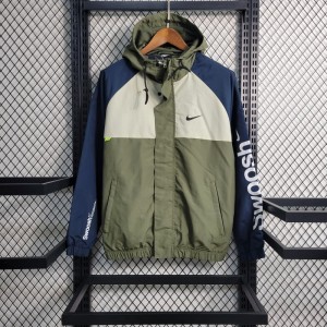 2023 Nike Green Grey Windbreaker