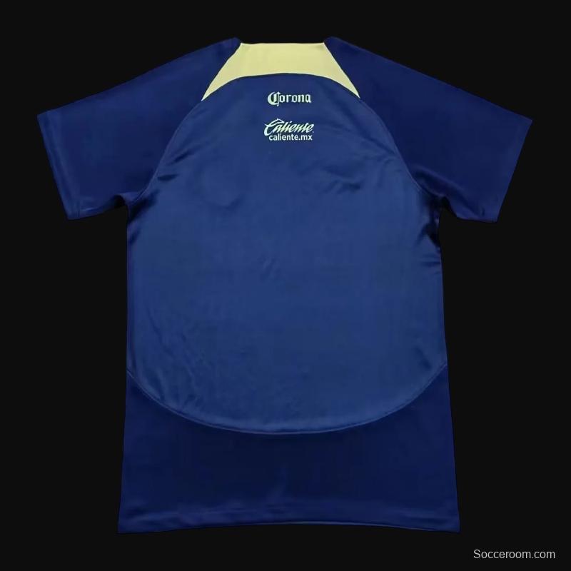 23/24 Club America Navy Training Jersey