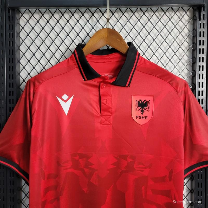 2023 Albania Home Jersey