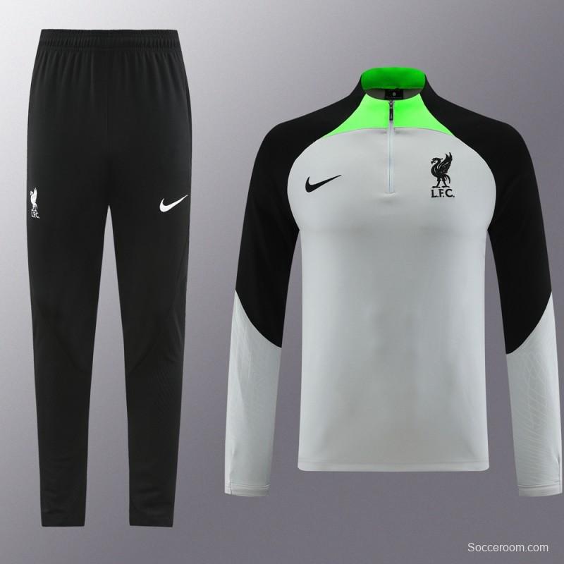 23/24 Liverpool Away Half Zipper Jacket+Pants