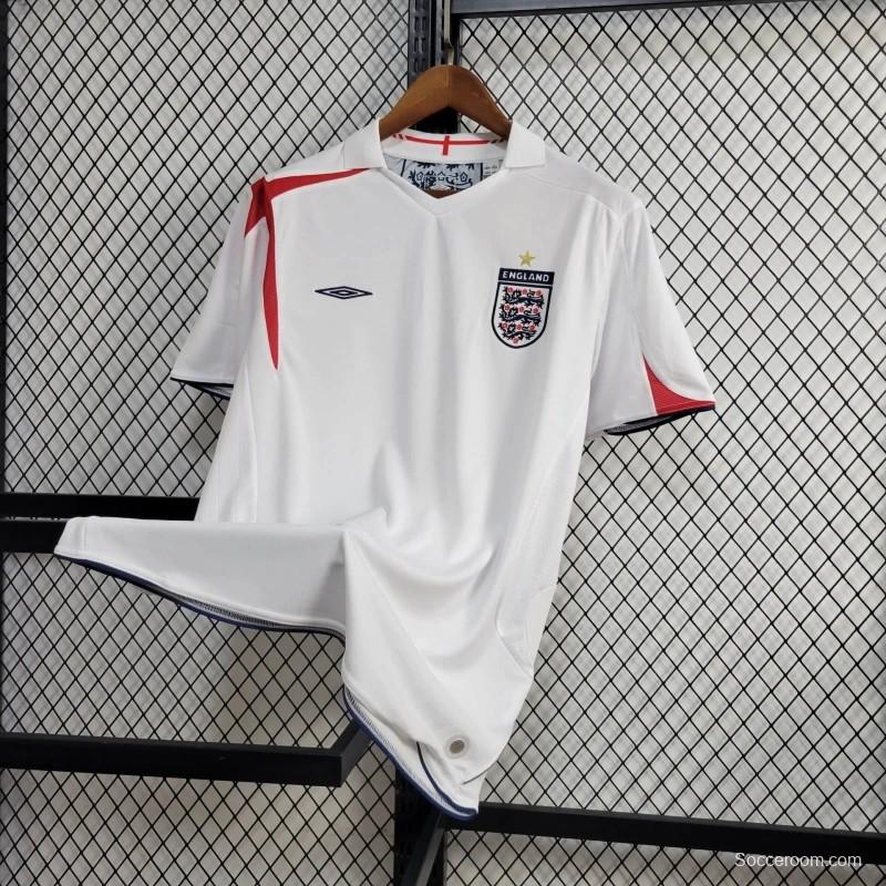 Retro 2006 England Home Jersey