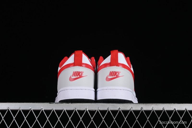 Nike Court Borough Low 2 Casual Campus Sneakers with Retro Basketball Design - FZ5525-161