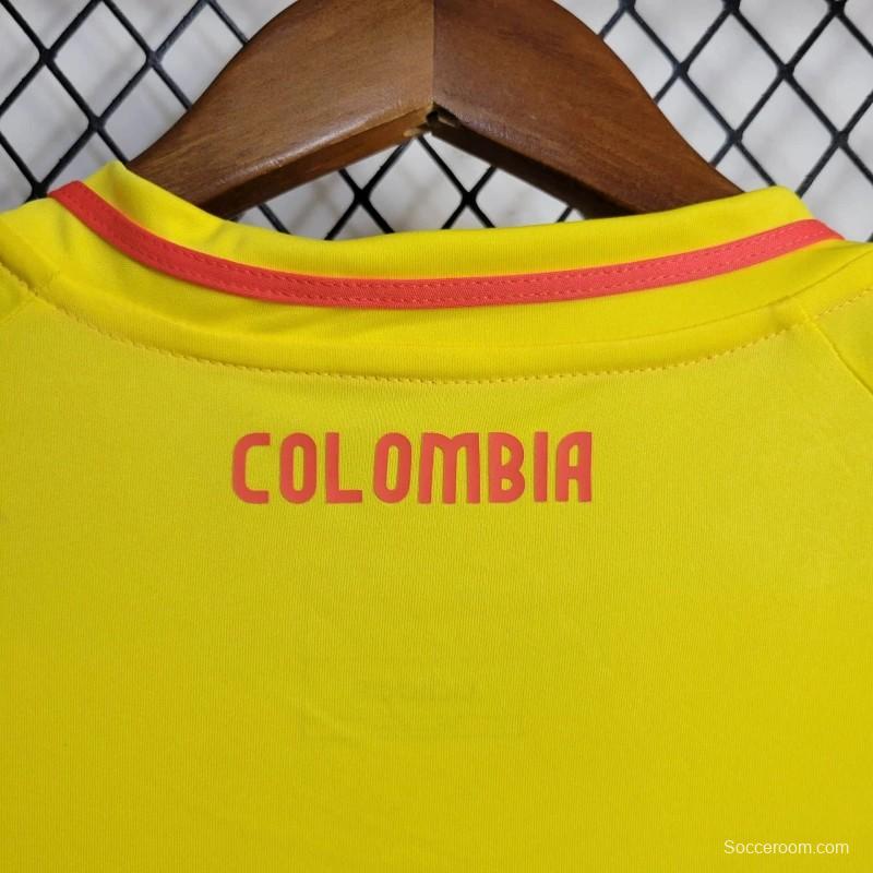 2024 Women Colombia Home Jersey